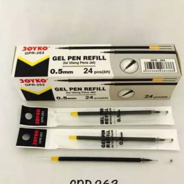

Refill Isi pulpen gel joyko GPR 263 (24 pcs)