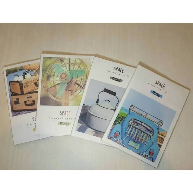 

Buku tulis A5 Bersampul Space