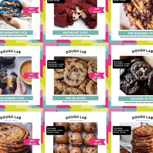 

Jastip Dough Lab / Doughlab / Cookie Monster / Red Velvet / Jakarta
