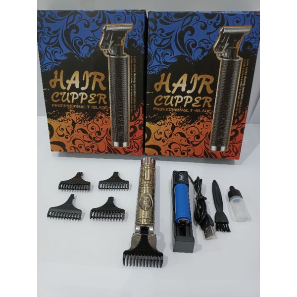 Alat cukur pangkas rambut (Hair Clipper T-Brade) Buddha Style