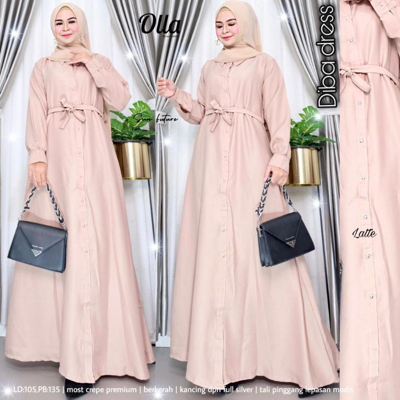 (NEW)GAMIS WANITA OOTD FASHION MUSLiM//VELONA#2//LUNA//VITARA//KALANA/'DERISA//TULIP/GAYOLA/YUKA/POKY/LIONA/CORLA/KOLINDA#2 BY PINKAN //DIBA BY OLLA STORE