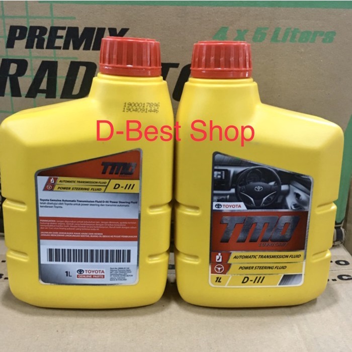 Oli TRANSMISI AUTOMATIC TMO ATF toyota DEXTRON 3 / D III - 1 liter