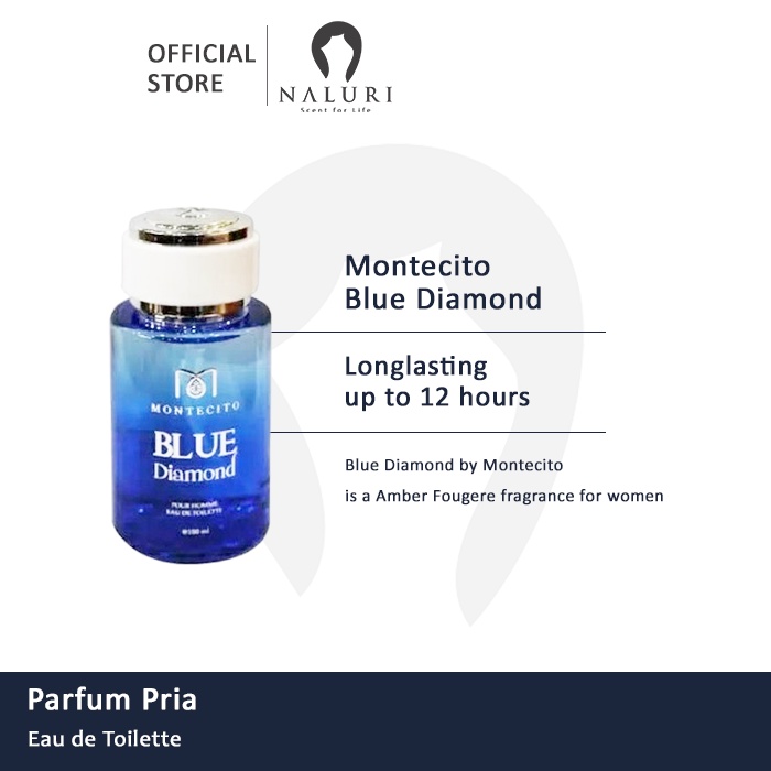 Parfum Original Montecito Blue Diamond EDT 100 ML
