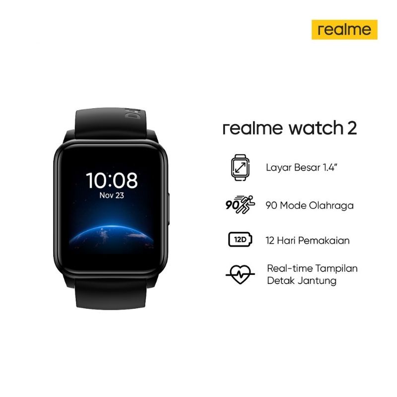 REALME WATCH 2 GARNASI RESMI