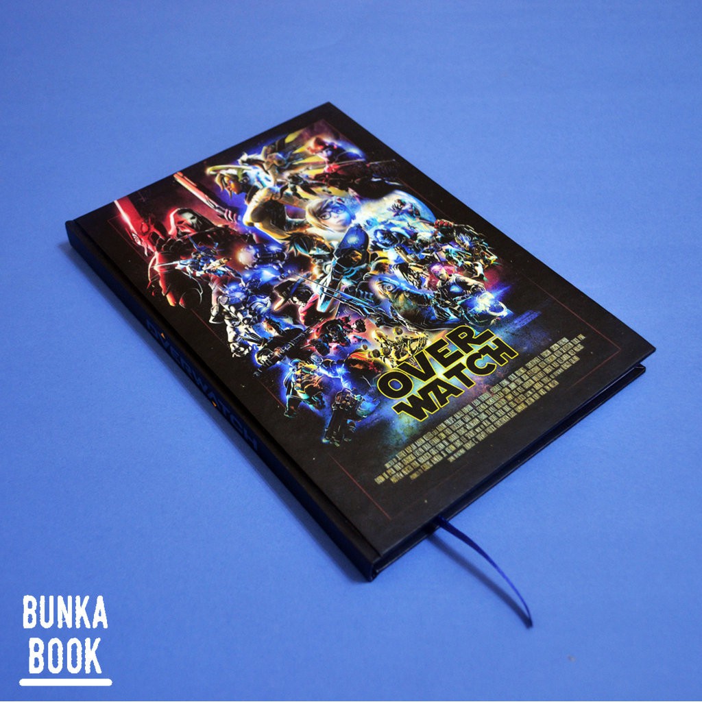 

Note Book Hardcover Game Over watch Ukuran A5 Jurnal Agenda Planner Notebook Gift Couple