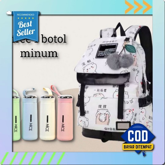 Dna Kids Tas Sekolah Korean Style Tas Ransel Wanita Backpack Korea Fashion Tas Wanita Tas Bahu Wanit