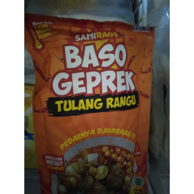 

Baso geprek