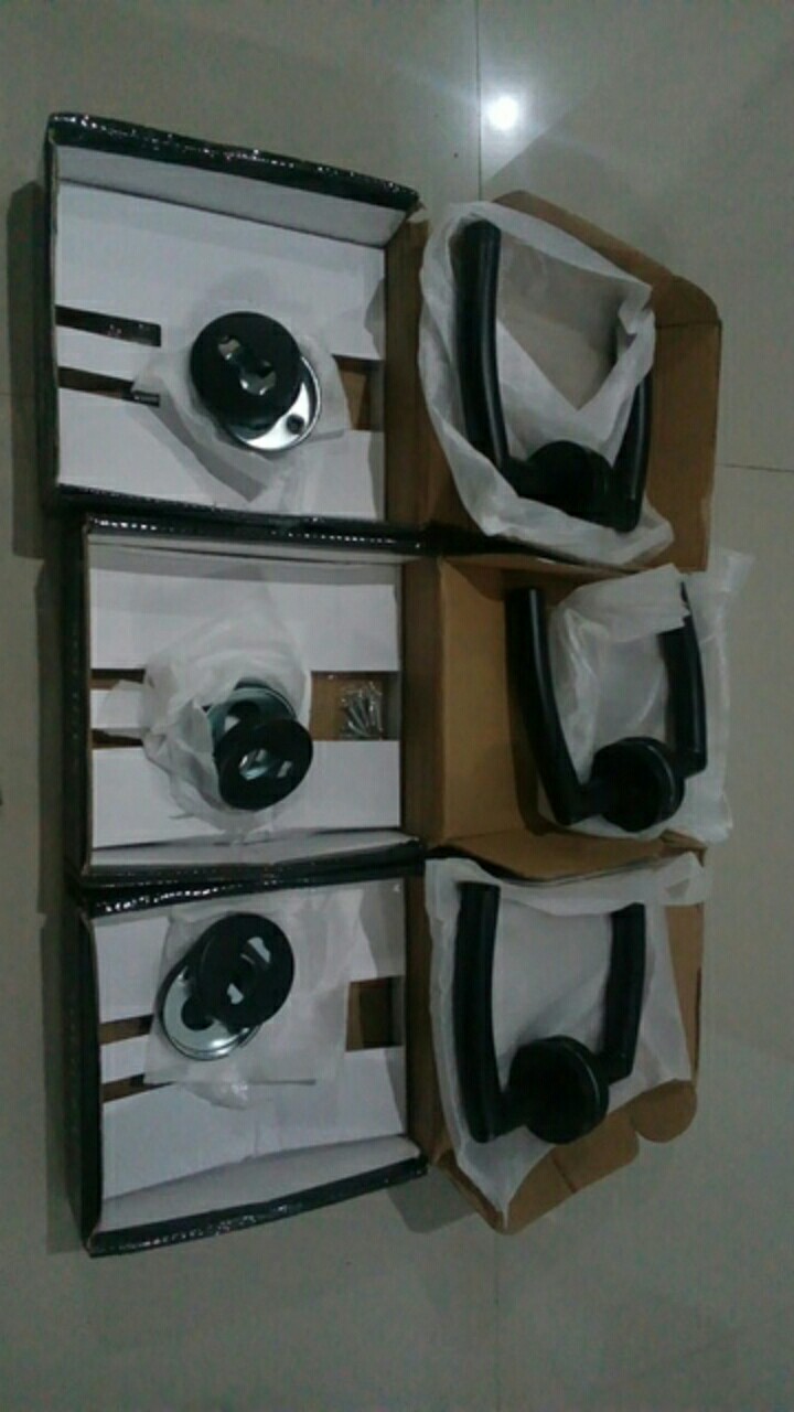 Soligen Kunci Pintu Rumah Slot Kamar Gagang Stainless