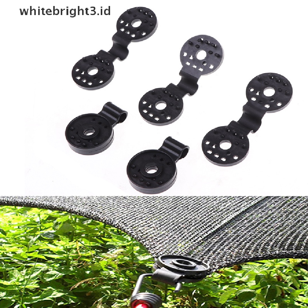 (whitebright3.id) 5pcs / Set Klip Gantungan Terpal Anti Hama Untuk Rumah Kaca