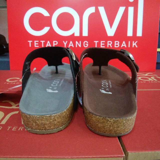 Sandal Carvil Benzo 01size 39-43, sandal kasual Carvil, sandal harian Carvil