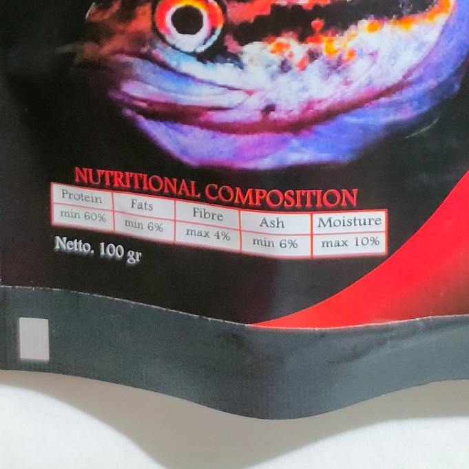 PREMIUM 88 - Pelet Ikan Channa Premium SINKING Red 100 Gram