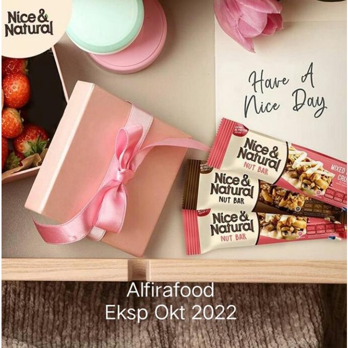 

PROMO Nice And Natural Nut Bar 30gr 500MURAH