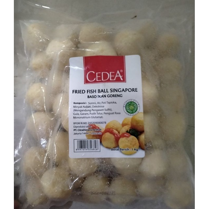 

Bakso Goreng Cedea 1kg