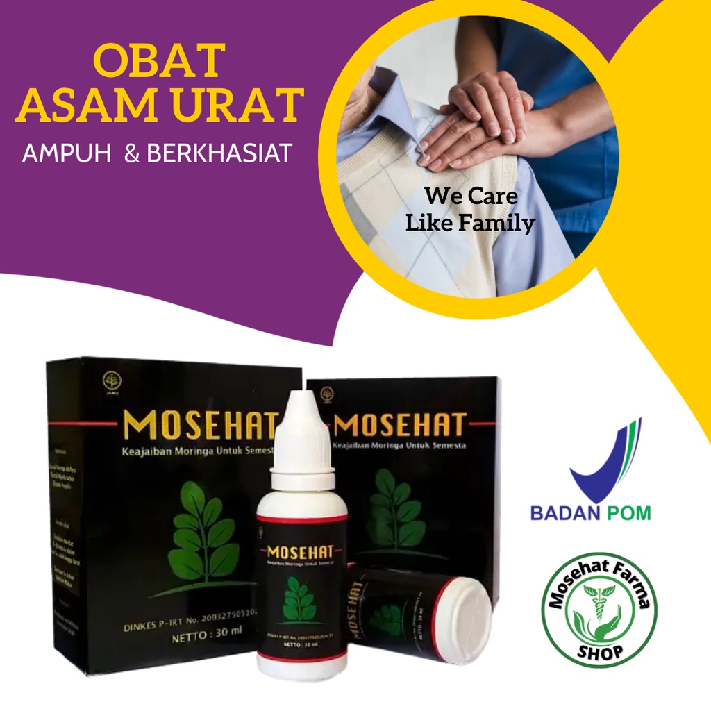 Jual Obat Asam Urat Herbal Mosehat Original Berkhasiat Dan Ampuh Shopee Indonesia 6300