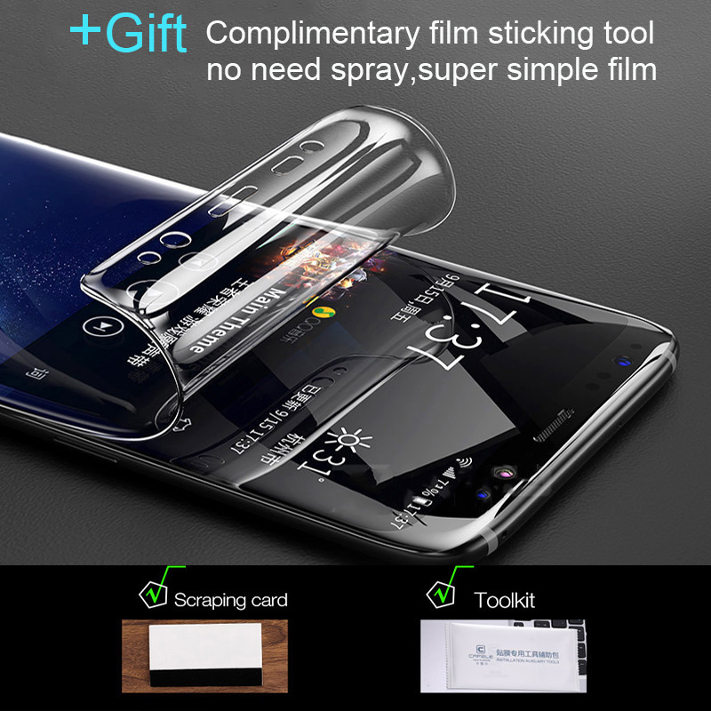 Samsung Note20 Note 20 Ultra 20ultra 5G Soft Full Cover Curved Edge Screen Protector Hydrogel Film For Samsung Galaxy Note 10 Note10 Plus Lite