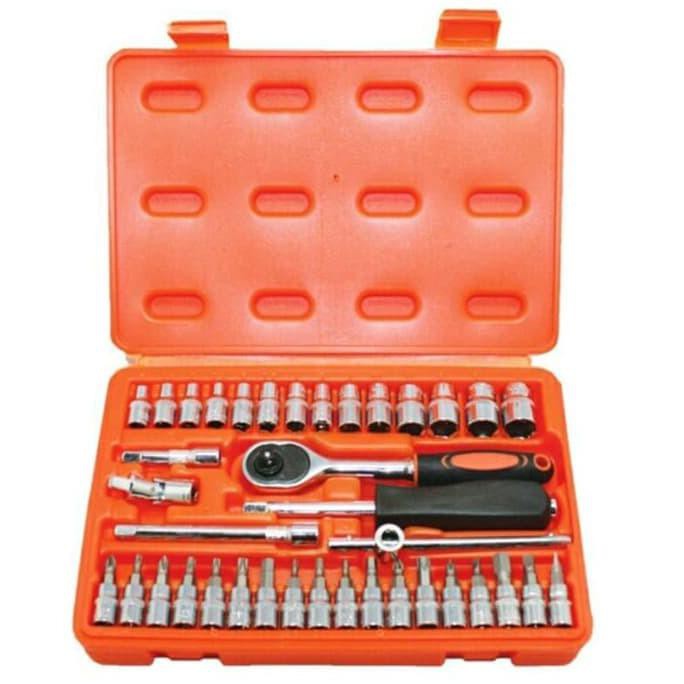 KUNCI SOK SET KENMASTER 38 PCS / SOCKET WRENCH KENMASTER / KUNCI SHOCK