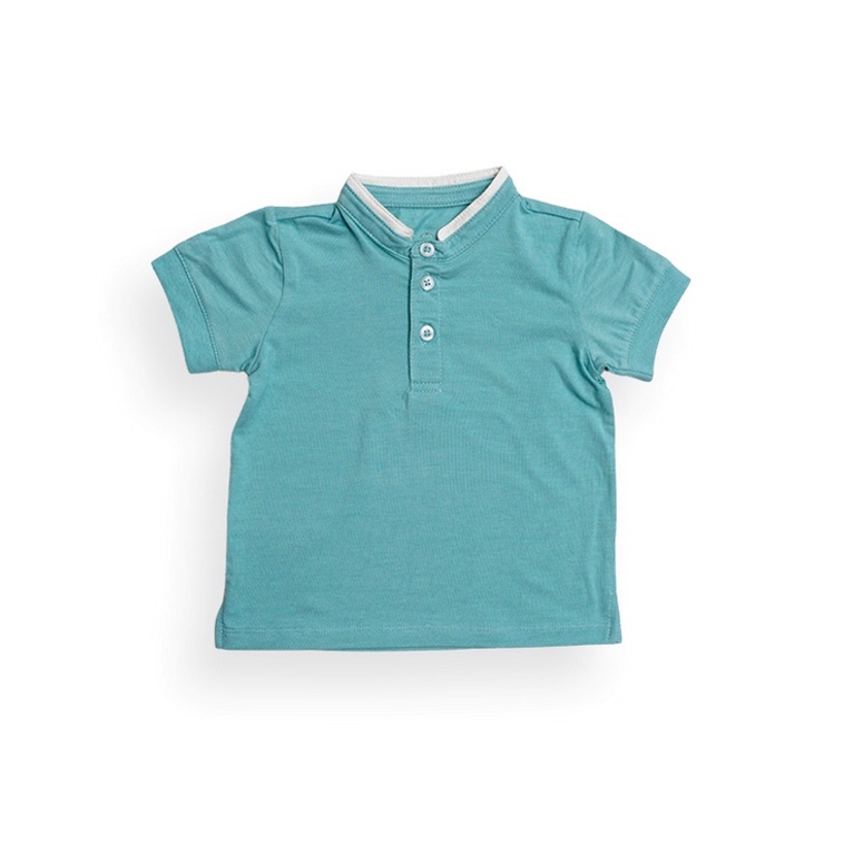 Bamboo and Bub - Arlo Top Kaos Anak Laki Cowo Baby Boy Fashion Kaus Adem Bamboo Cotton Polo