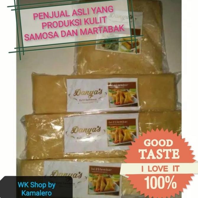 

KULIT SAMBOSA / SAMOSA BESAR 32 cm X 8.8 cm isi 25 lembar TERLARIS TERPERCAYA ORIGINAL