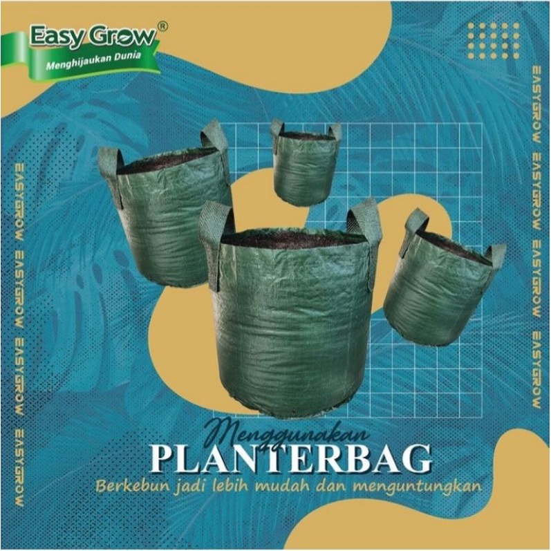 PLANTER BAG 30 LITER EASY GROW / PLANTERBAG 30 LITER / PLATER BAG TAMAN / PLANTERBAG 30L/ TABULAMPOT