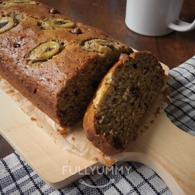 

BANANA CHOCO CAKE BREAD