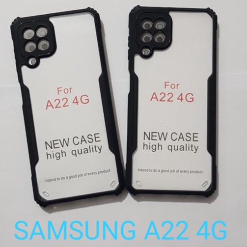 CASE FUSION ARMOR SHOCKPROOF SAMSUNG GALAXY A22 4G SOFTCASE - FA