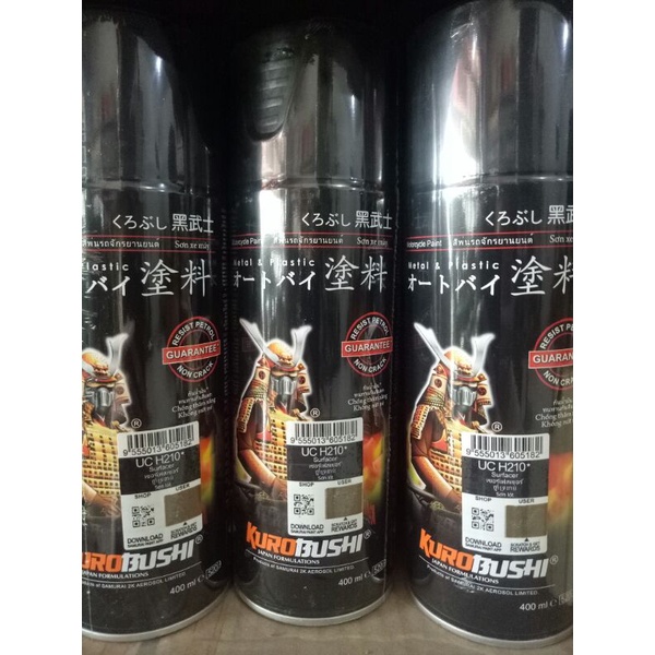 samurai paint epoxy uch 210* surfacer