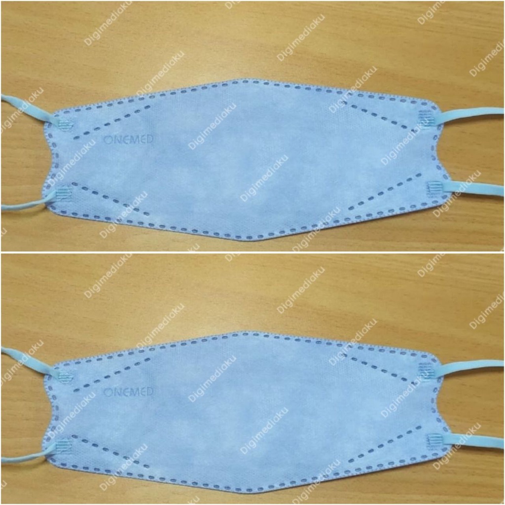 Masker KF94 Onemed Masker Medis UFO Biru Muda - Model Pokana