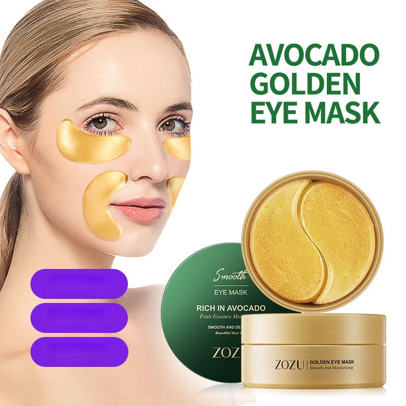 60 Pcs Eye Mask Natural Moisturizing Gel Eye Patches Remove Dark Circles Anti Age Bag Eye Wrinkle  Skin Care Hydra-gel masker wajah