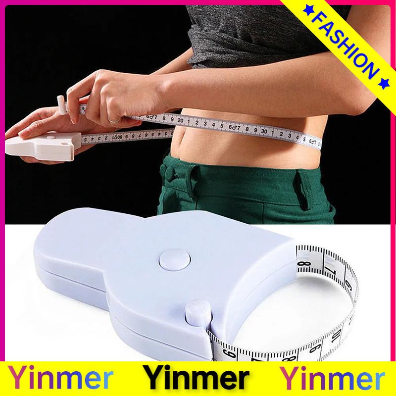 

COD✨ Ukuran Pinggang Centimeter Inci Dengan Pegangan Pita Pengukur berbentuk Y Pita Kesehatan-Yinmer