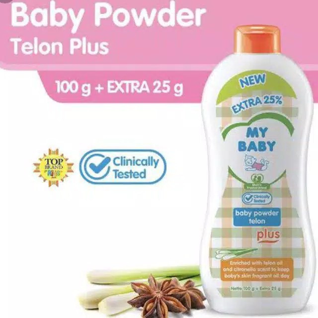 My Baby Powder / Bedak Bayi 100g+25g (100% Original)