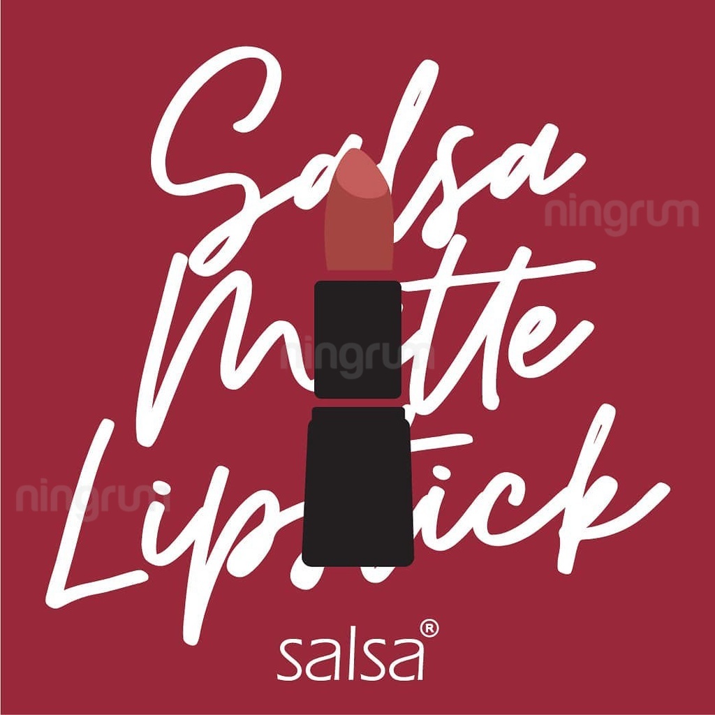 Ningrum - SALSA Matte Lipstick - 5424