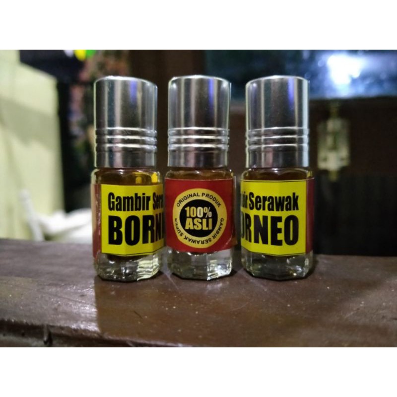 asli obat herbal minyak Gambir Siam serawak