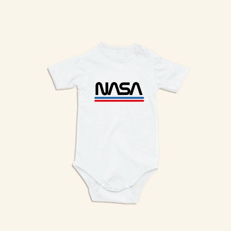 Jumper Bayi/ Bodysuit Motif Nasa Usia 0 sd 6 Bulan