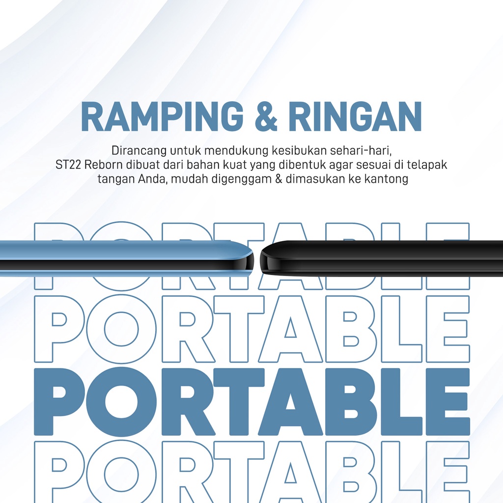 Strawberry ST22 REBORN HP Candybar Murah Handphone Bluetooth Dual SIM Senter Musik Kamera-3