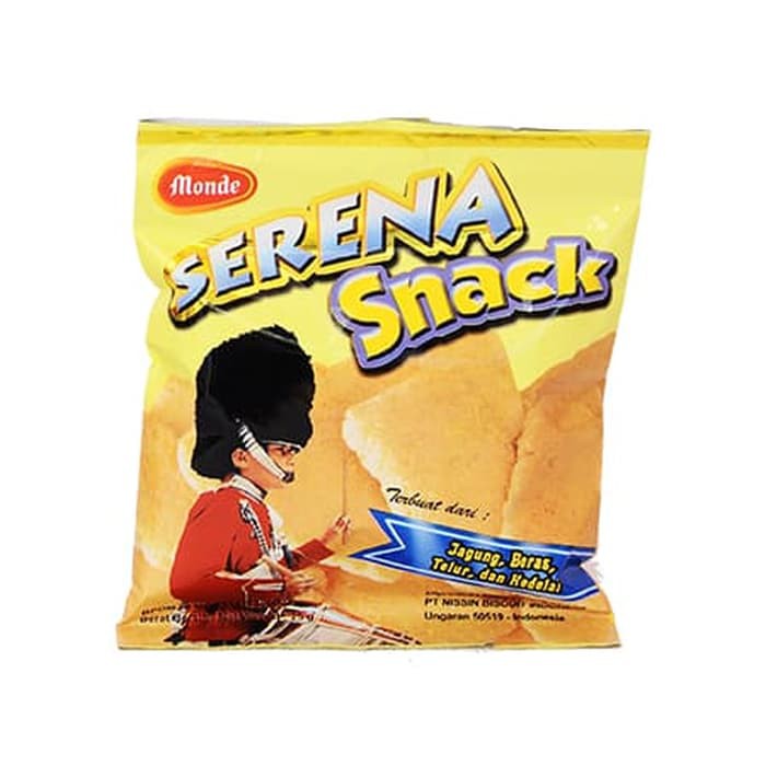 

MONDE SERENA SNACK GOLD 50 GRAM 1 KARTON ISI 30 PACK