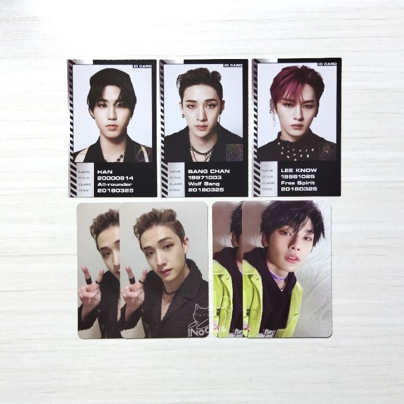 [READYSTOCK] WTS PHOTOCARD PC STRAYKIDS STRAY KIDS SKZ ODDINARY ODD ALBUM ID CARD MASK OFF FRANKENST