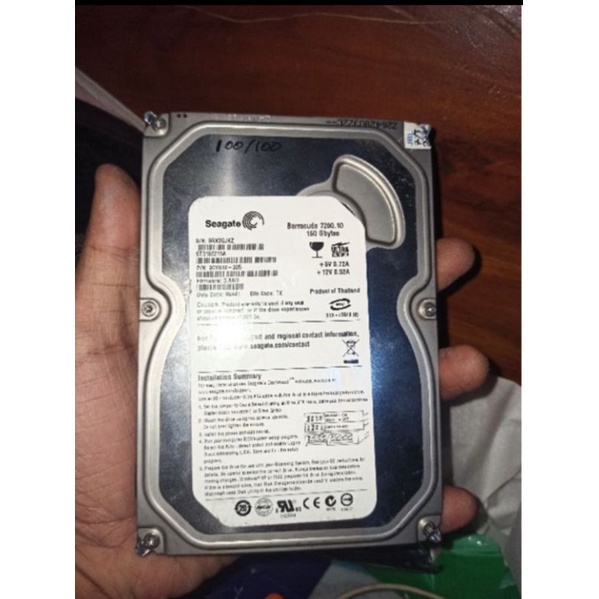 hard disk internal 3,5inci seagate 500gb 1tb 2tb  pc garansi 1tahun