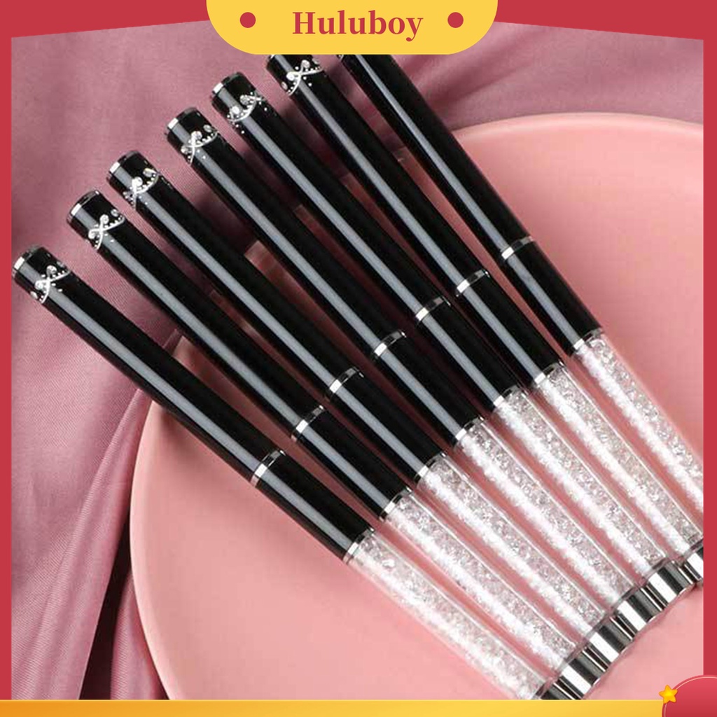 Huluboy Huluboy♡ Brush Pen Nail Art Bahan Nilon Ultra Tipis Untuk Manicure