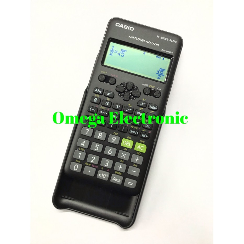 

Promo Casio FX-350ES PLUS Scientific Calculator Kalkulator Sekolah Kuliah Keren