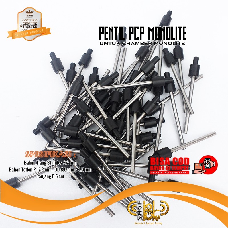 Pentil Valve Per Misumi Monolite As Stainless 3.2 mm