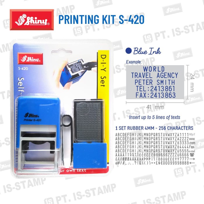 

Jual S 420 Stempel Shiny Self Inking Printing Kit Diskon