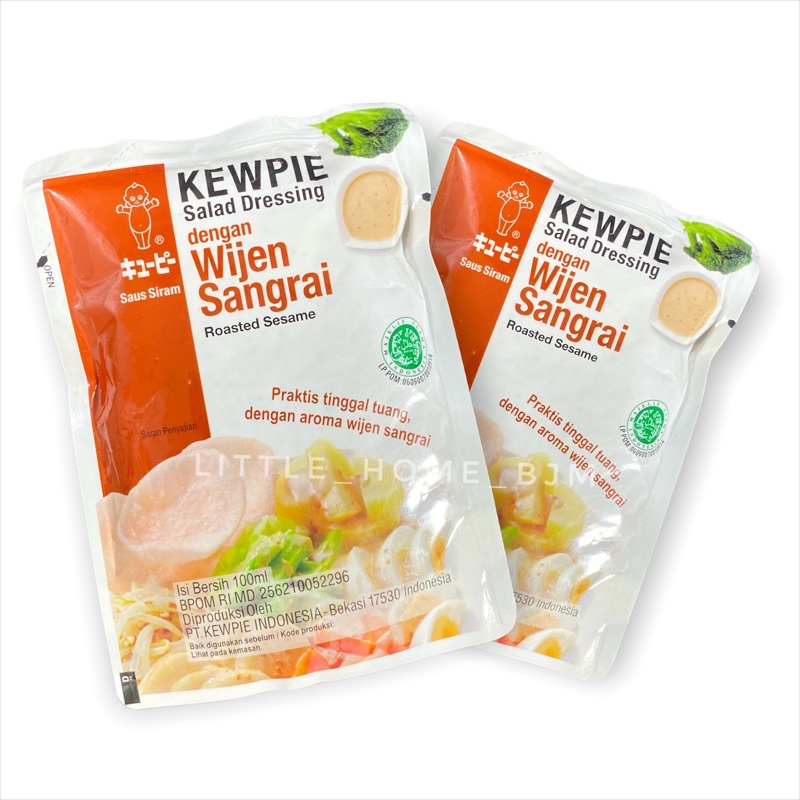 

Kewpie Wijen Sangrai Saus Siram Salad Dressing (C)