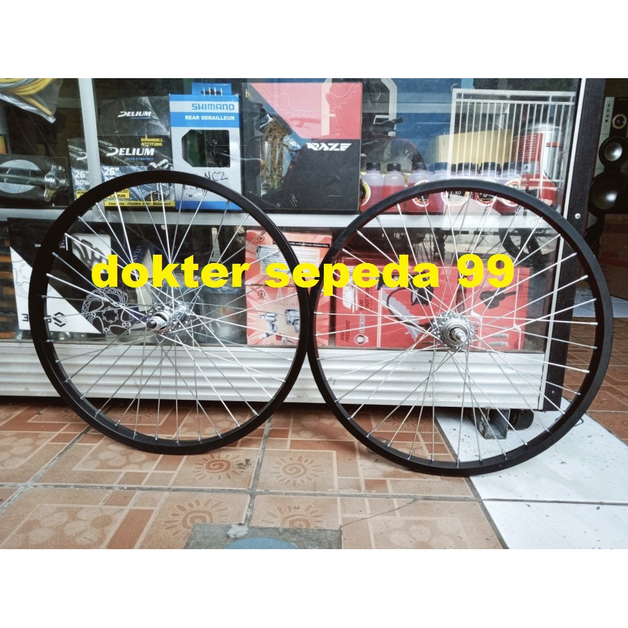 Wheelset 20 velg sepeda mini MINION SELI BMX