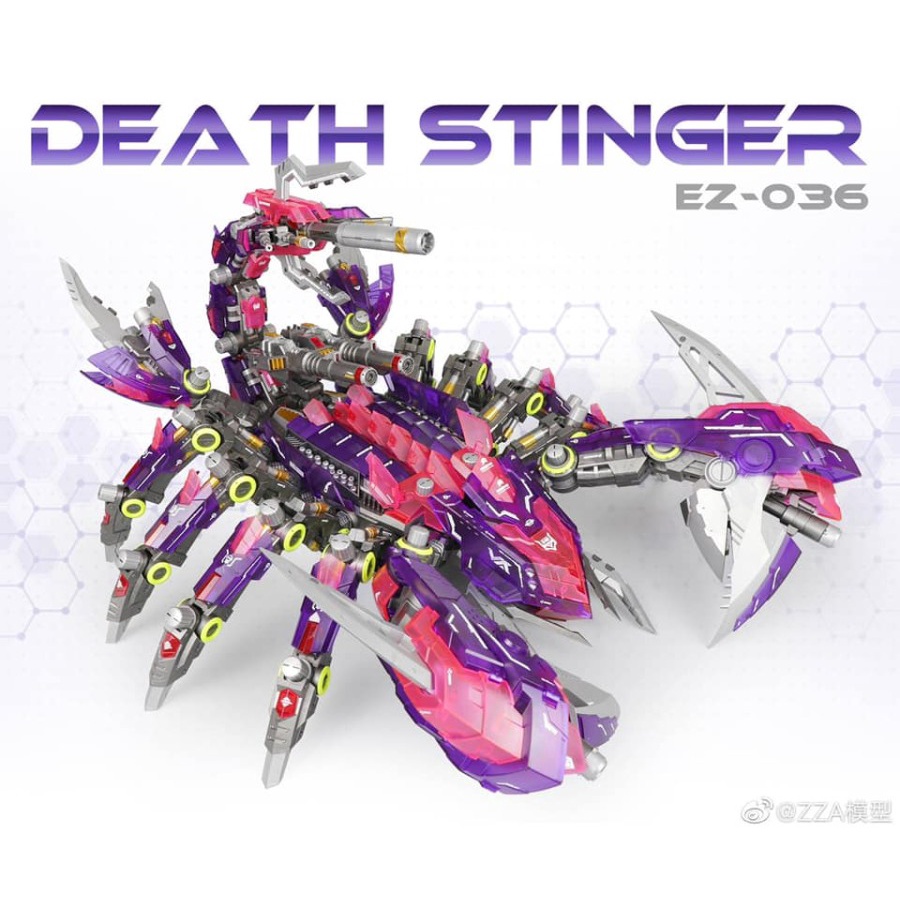 ZOIDS Death Stinger CLEAR VER 1/50 Model Kit By ZA (SUPERNOVA)