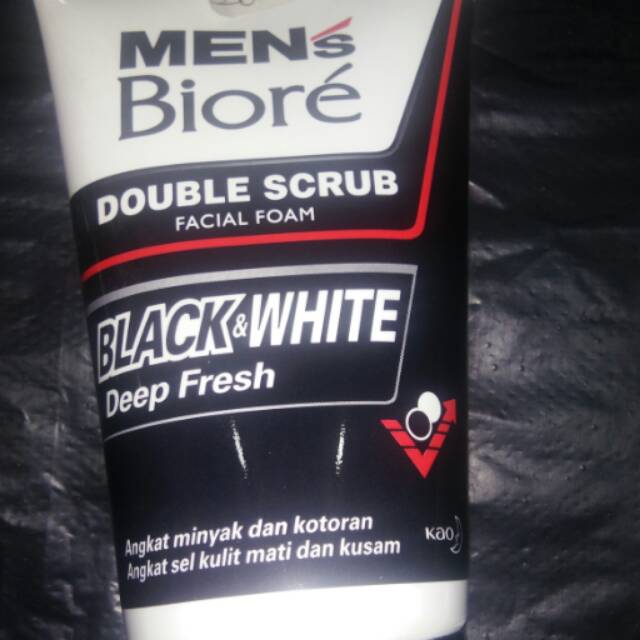 Facial scrub mens biore