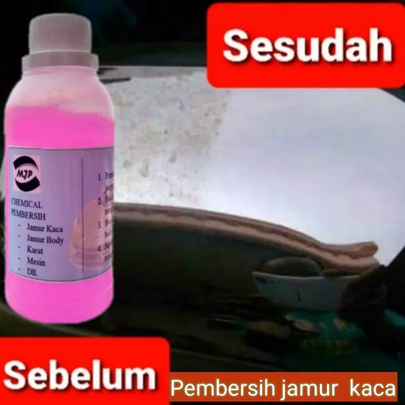 MJP Pembersih jamur kaca jamur body  mesin karat volume 250 mili