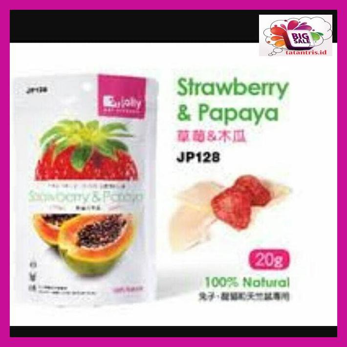 

G7Rtr67- Jolly Dried Strawberry & Papaya T7Tiu866-