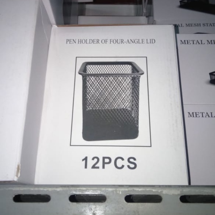 

Bergaransi Pen Holder/Tempat Pensil Meja Kotak Hemat