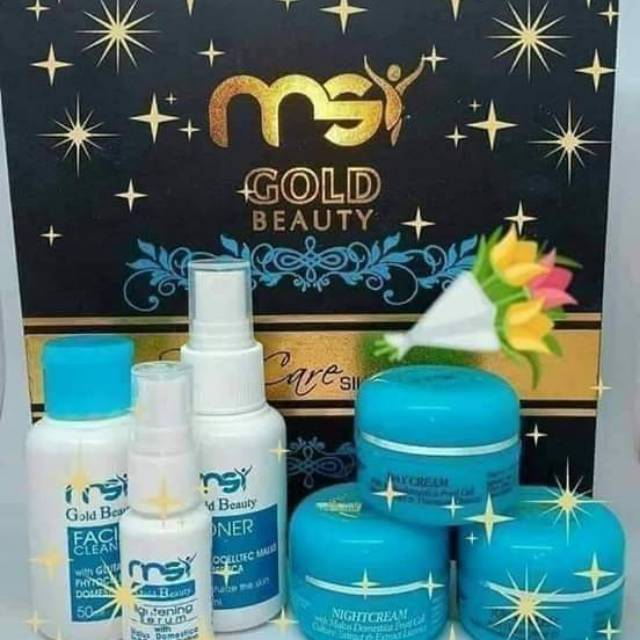 1 Paket MSI Gold beauty skin care