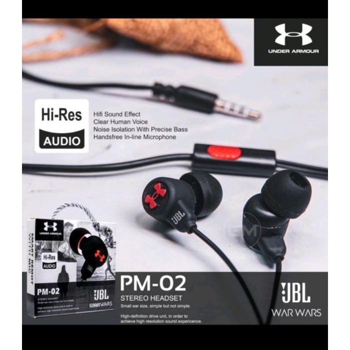 headset PM02 handsfree PM-02 Earphone high Quality Mega bass